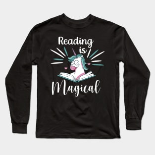 Reading Is Magical Long Sleeve T-Shirt